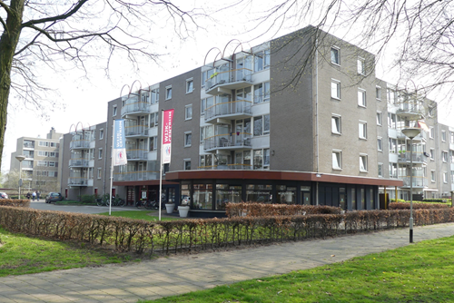 Woningen en wijkcentrum Balieweide P1360478